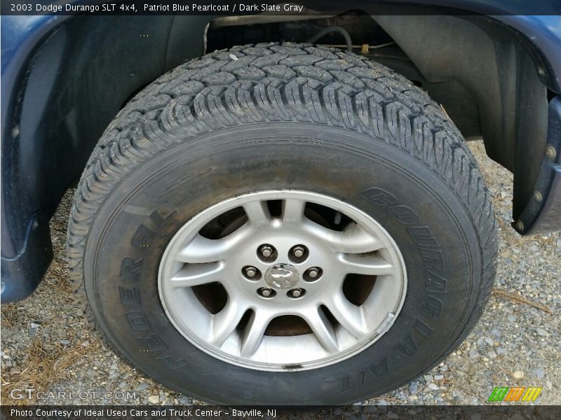 Patriot Blue Pearlcoat / Dark Slate Gray 2003 Dodge Durango SLT 4x4