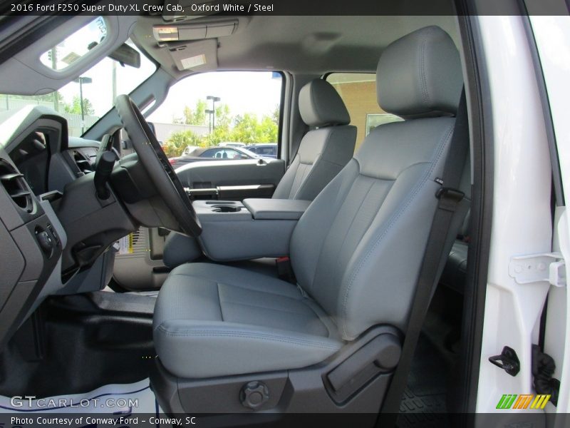 Oxford White / Steel 2016 Ford F250 Super Duty XL Crew Cab