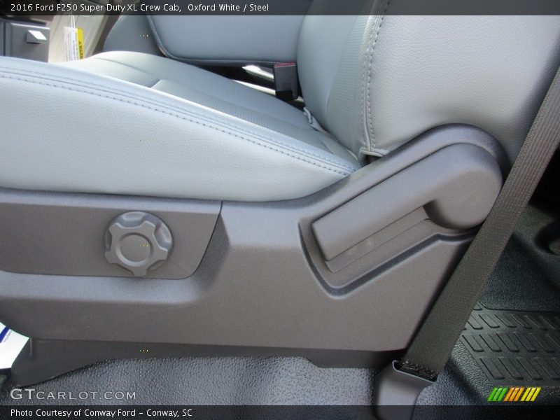 Oxford White / Steel 2016 Ford F250 Super Duty XL Crew Cab
