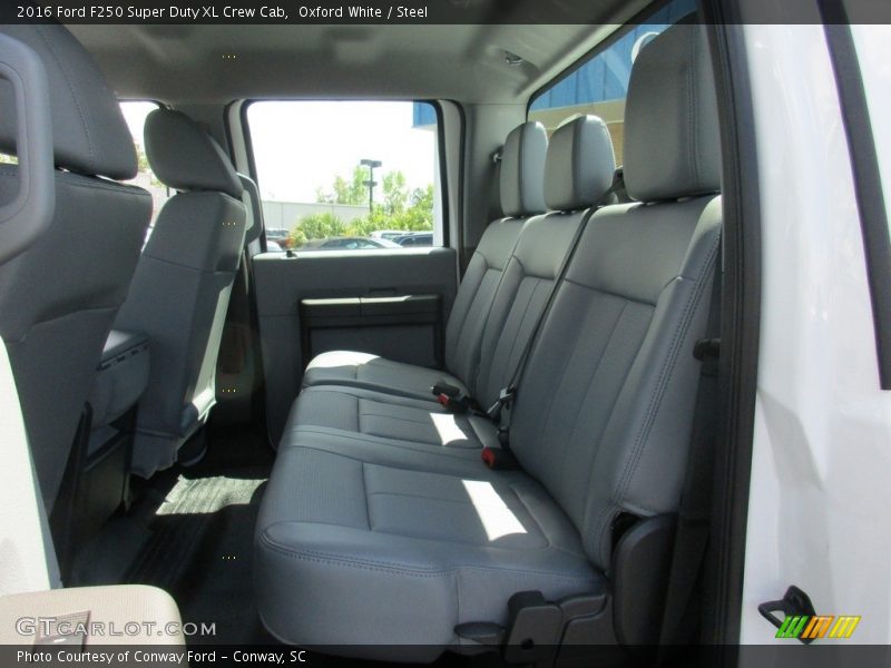 Oxford White / Steel 2016 Ford F250 Super Duty XL Crew Cab