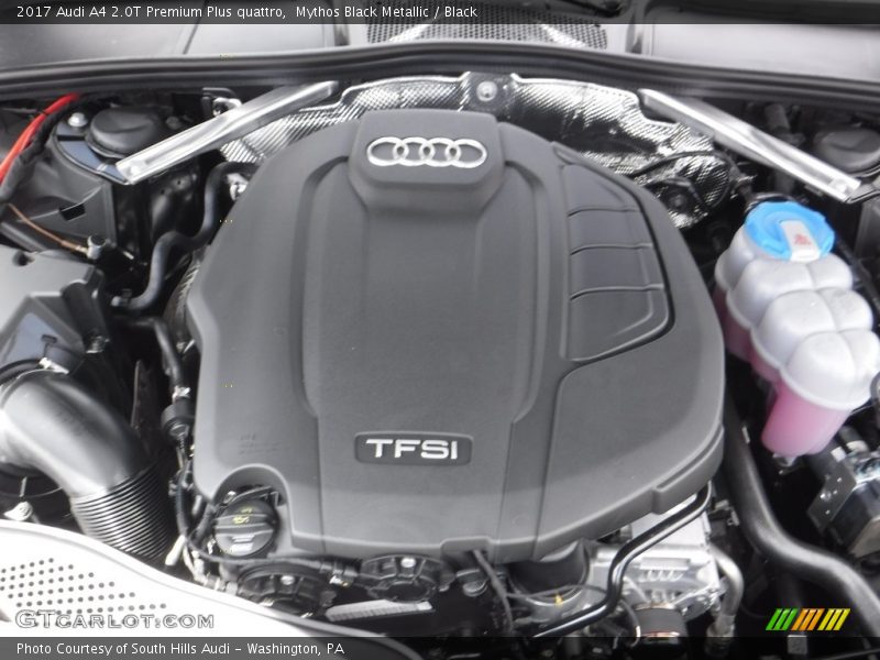Mythos Black Metallic / Black 2017 Audi A4 2.0T Premium Plus quattro