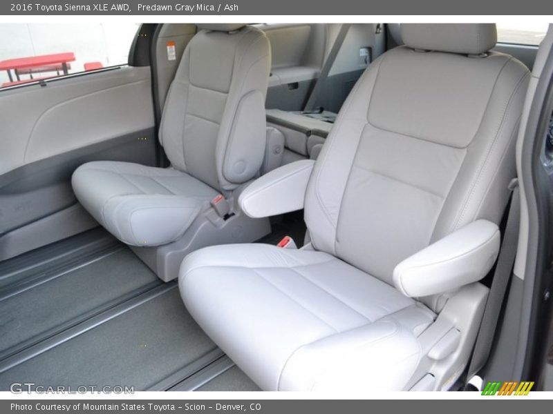 Predawn Gray Mica / Ash 2016 Toyota Sienna XLE AWD