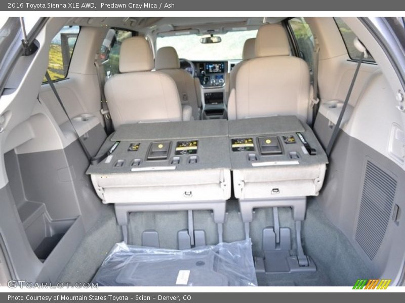 Predawn Gray Mica / Ash 2016 Toyota Sienna XLE AWD
