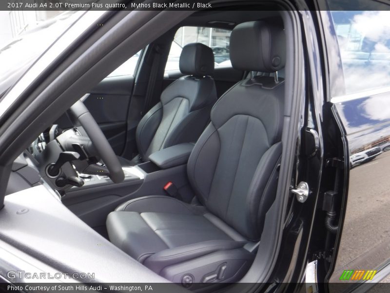 Front Seat of 2017 A4 2.0T Premium Plus quattro