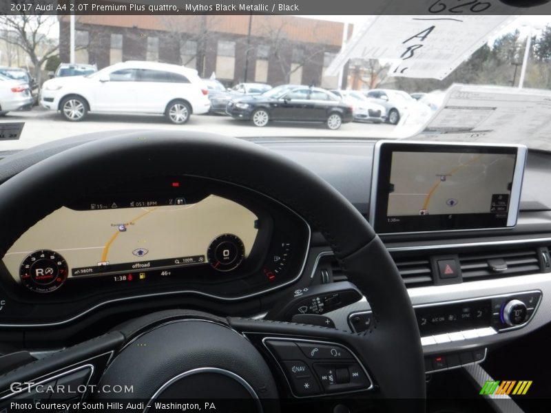 Mythos Black Metallic / Black 2017 Audi A4 2.0T Premium Plus quattro