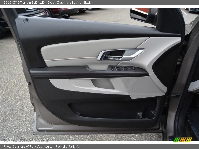 Cyber Gray Metallic / Jet Black 2010 GMC Terrain SLE AWD