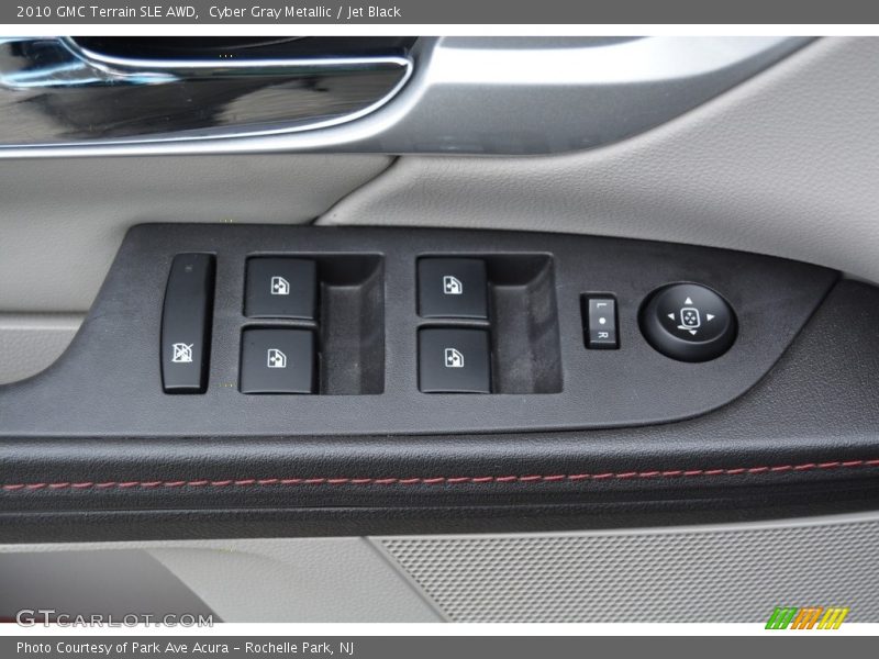 Cyber Gray Metallic / Jet Black 2010 GMC Terrain SLE AWD