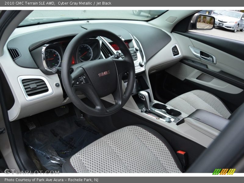 Cyber Gray Metallic / Jet Black 2010 GMC Terrain SLE AWD