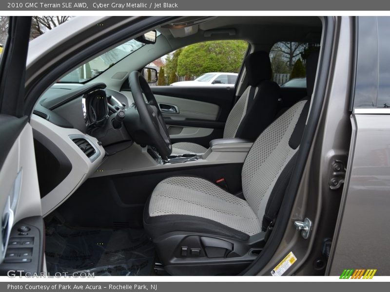 Cyber Gray Metallic / Jet Black 2010 GMC Terrain SLE AWD