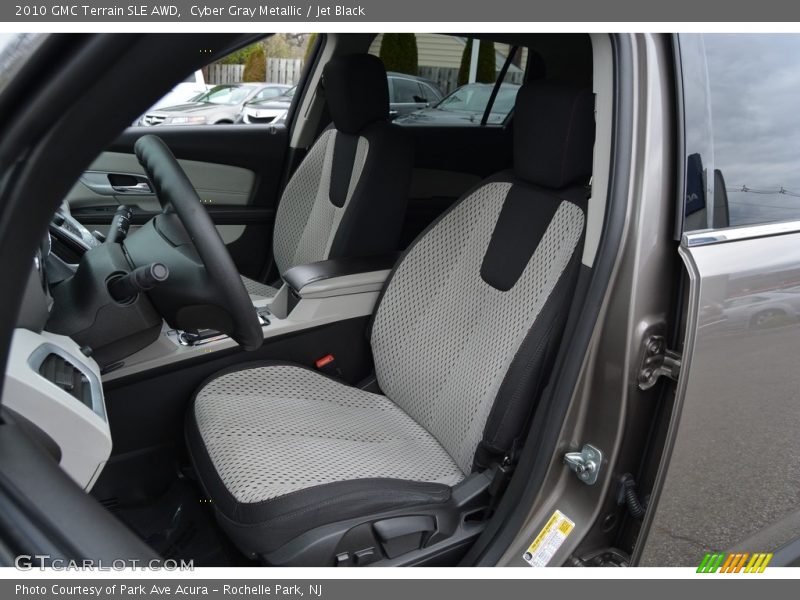Cyber Gray Metallic / Jet Black 2010 GMC Terrain SLE AWD