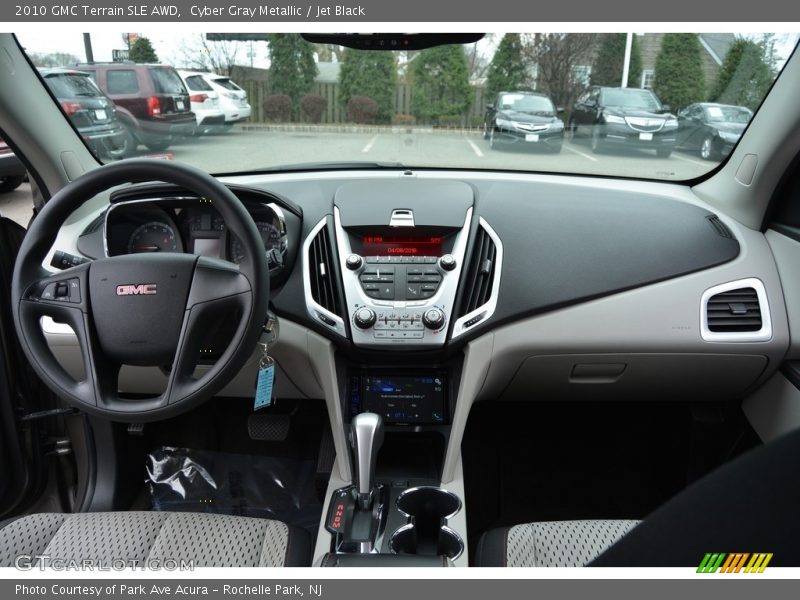 Cyber Gray Metallic / Jet Black 2010 GMC Terrain SLE AWD