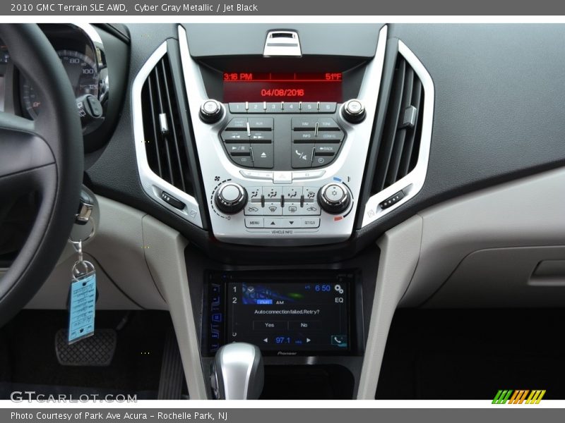 Cyber Gray Metallic / Jet Black 2010 GMC Terrain SLE AWD