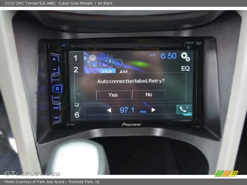 Cyber Gray Metallic / Jet Black 2010 GMC Terrain SLE AWD