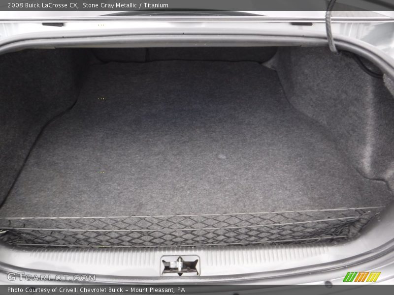 Stone Gray Metallic / Titanium 2008 Buick LaCrosse CX