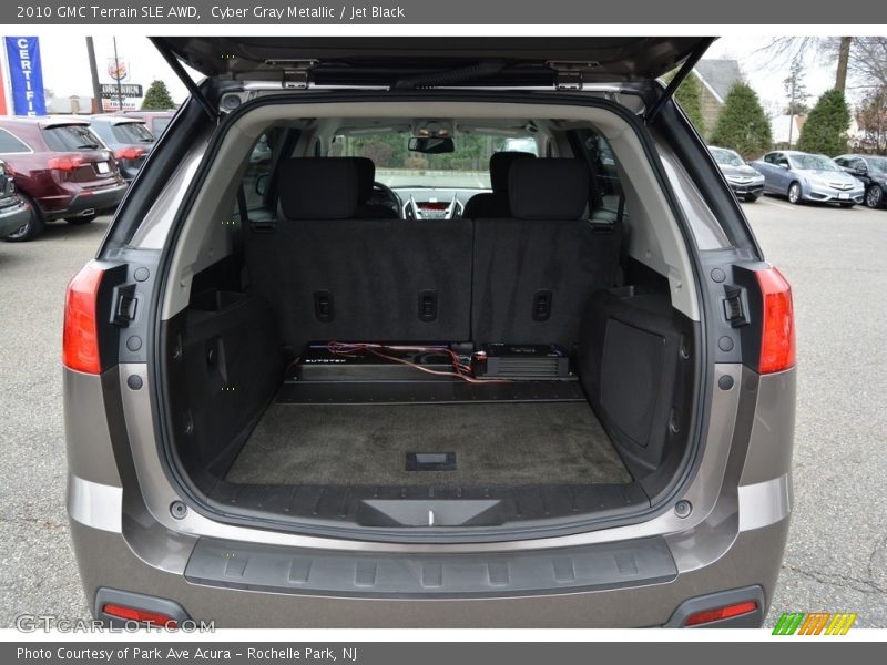 Cyber Gray Metallic / Jet Black 2010 GMC Terrain SLE AWD