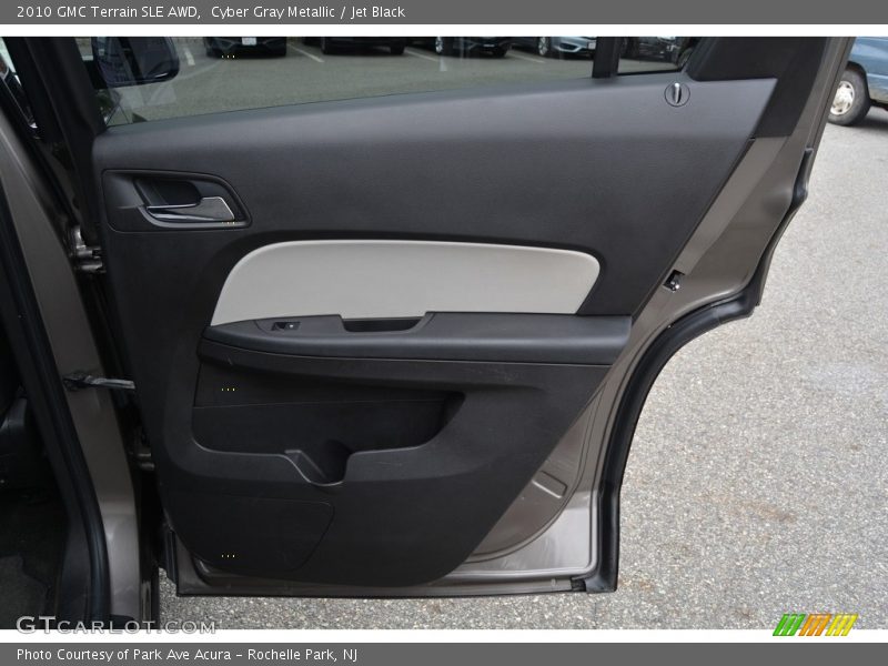 Cyber Gray Metallic / Jet Black 2010 GMC Terrain SLE AWD