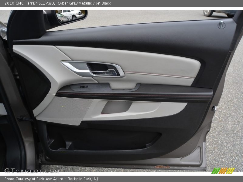 Cyber Gray Metallic / Jet Black 2010 GMC Terrain SLE AWD