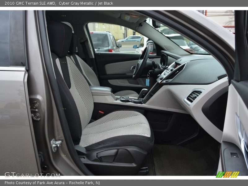 Cyber Gray Metallic / Jet Black 2010 GMC Terrain SLE AWD