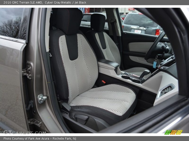 Cyber Gray Metallic / Jet Black 2010 GMC Terrain SLE AWD