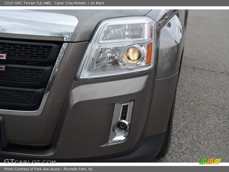 Cyber Gray Metallic / Jet Black 2010 GMC Terrain SLE AWD