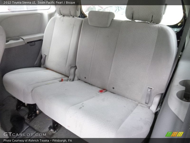 South Pacific Pearl / Bisque 2012 Toyota Sienna LE