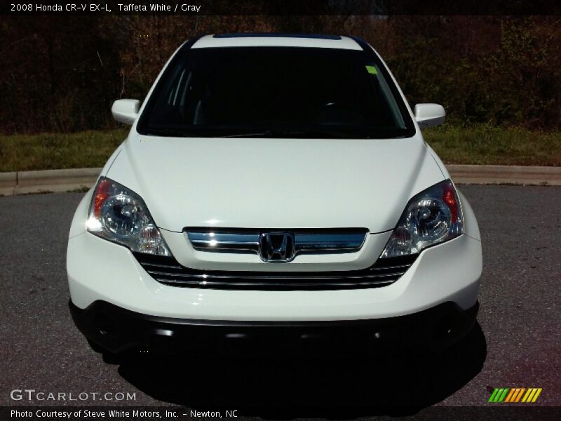 Taffeta White / Gray 2008 Honda CR-V EX-L