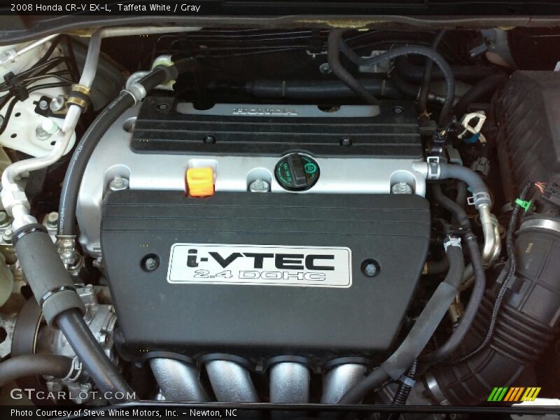 Taffeta White / Gray 2008 Honda CR-V EX-L