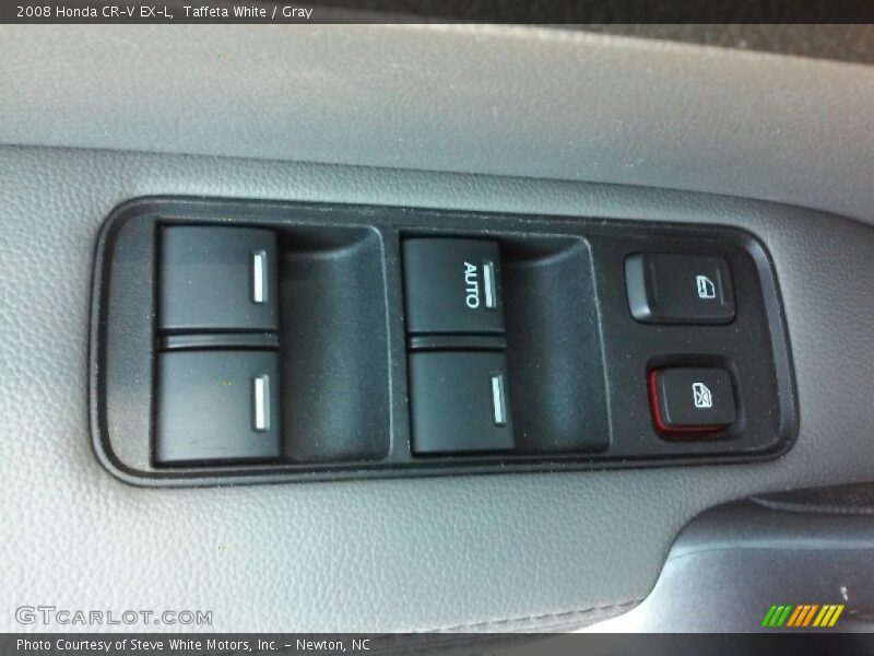 Taffeta White / Gray 2008 Honda CR-V EX-L