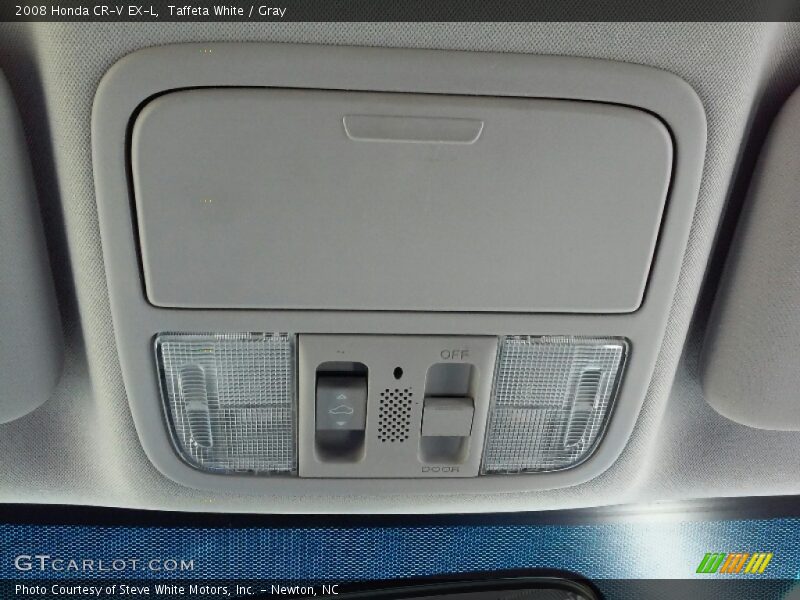 Taffeta White / Gray 2008 Honda CR-V EX-L