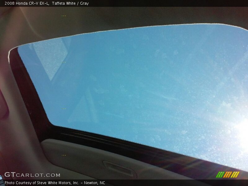 Taffeta White / Gray 2008 Honda CR-V EX-L