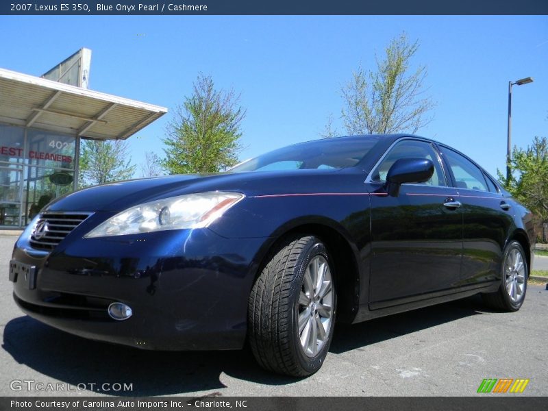 Blue Onyx Pearl / Cashmere 2007 Lexus ES 350
