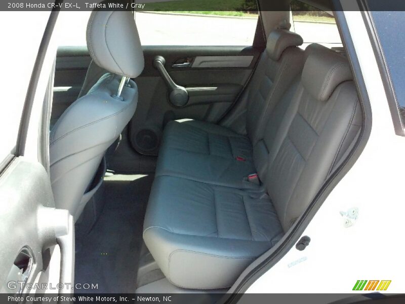 Taffeta White / Gray 2008 Honda CR-V EX-L