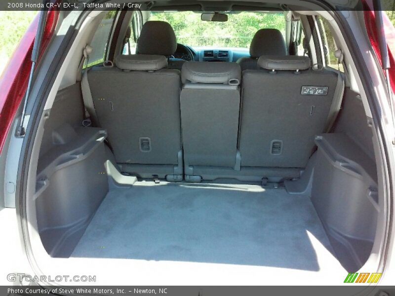 Taffeta White / Gray 2008 Honda CR-V EX-L