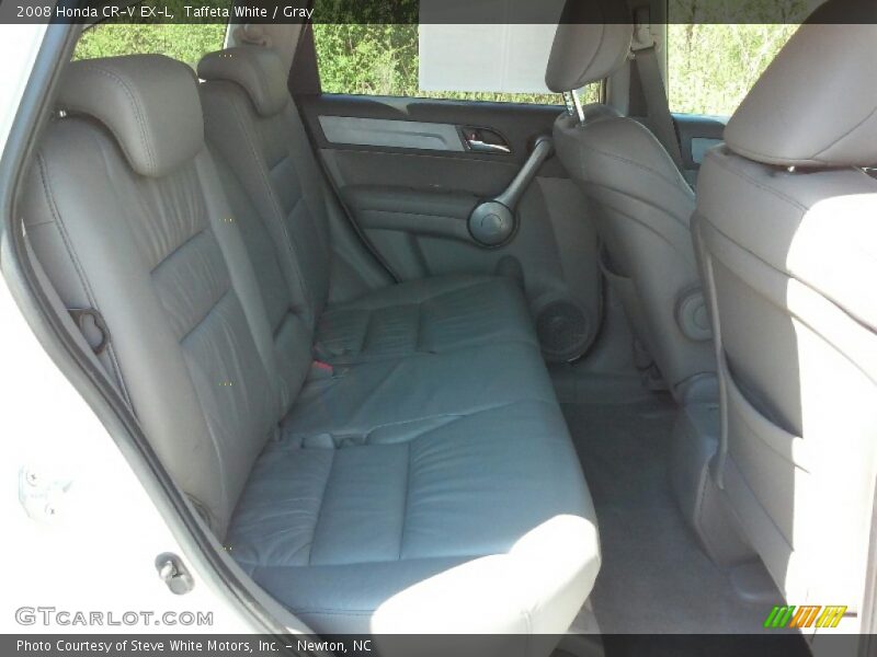 Taffeta White / Gray 2008 Honda CR-V EX-L