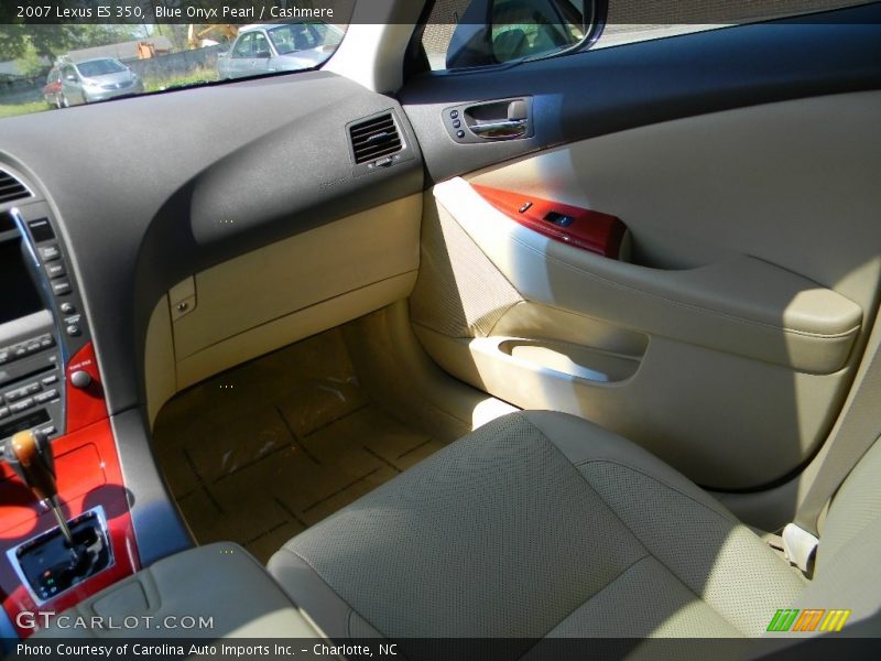 Blue Onyx Pearl / Cashmere 2007 Lexus ES 350