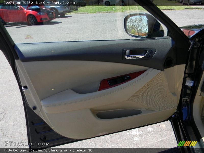 Blue Onyx Pearl / Cashmere 2007 Lexus ES 350