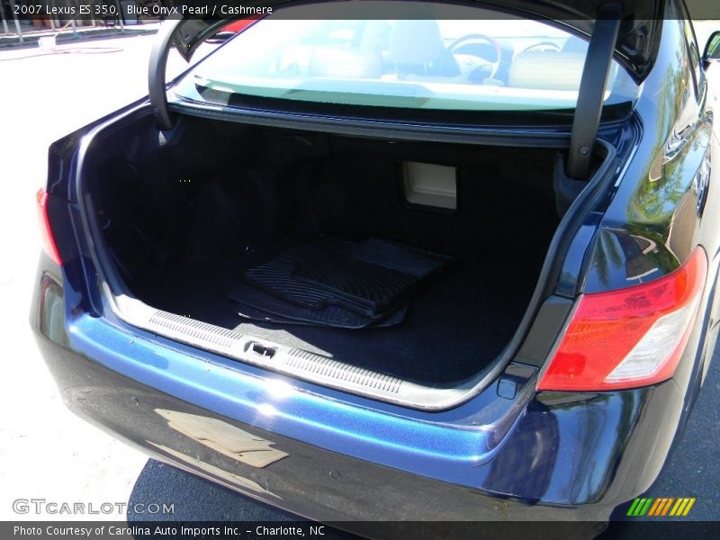Blue Onyx Pearl / Cashmere 2007 Lexus ES 350