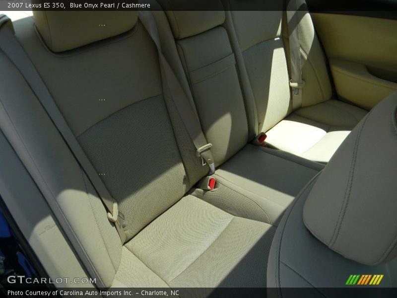 Blue Onyx Pearl / Cashmere 2007 Lexus ES 350