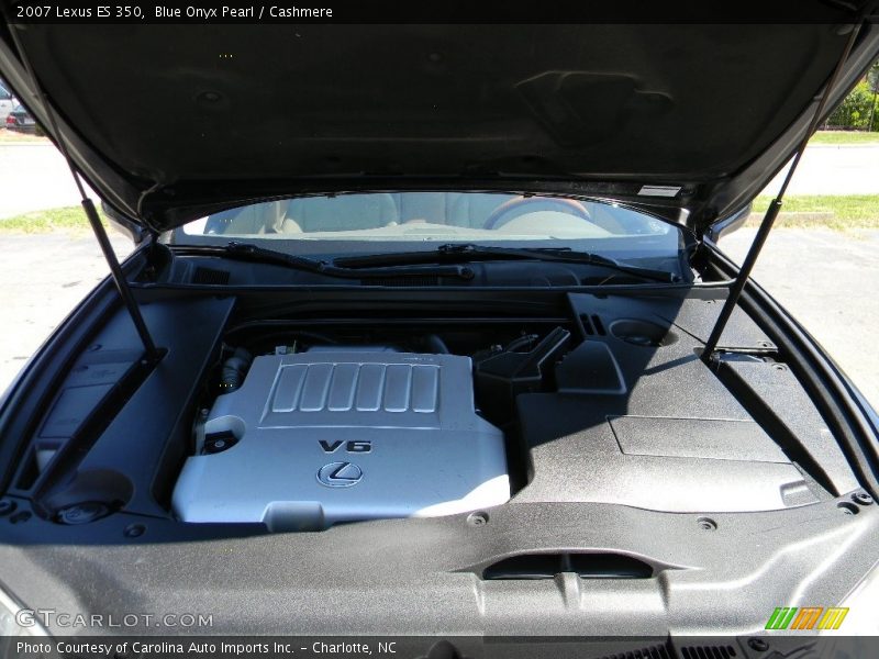 Blue Onyx Pearl / Cashmere 2007 Lexus ES 350