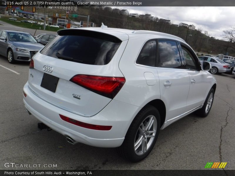 Glacier White Metallic / Pistachio Beige 2016 Audi Q5 2.0 TFSI Premium quattro