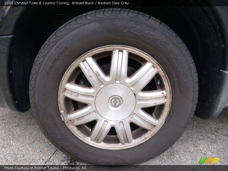 Brilliant Black / Medium Slate Gray 2006 Chrysler Town & Country Touring