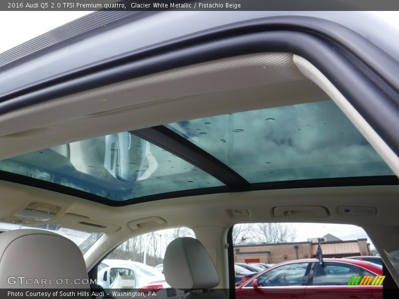Glacier White Metallic / Pistachio Beige 2016 Audi Q5 2.0 TFSI Premium quattro
