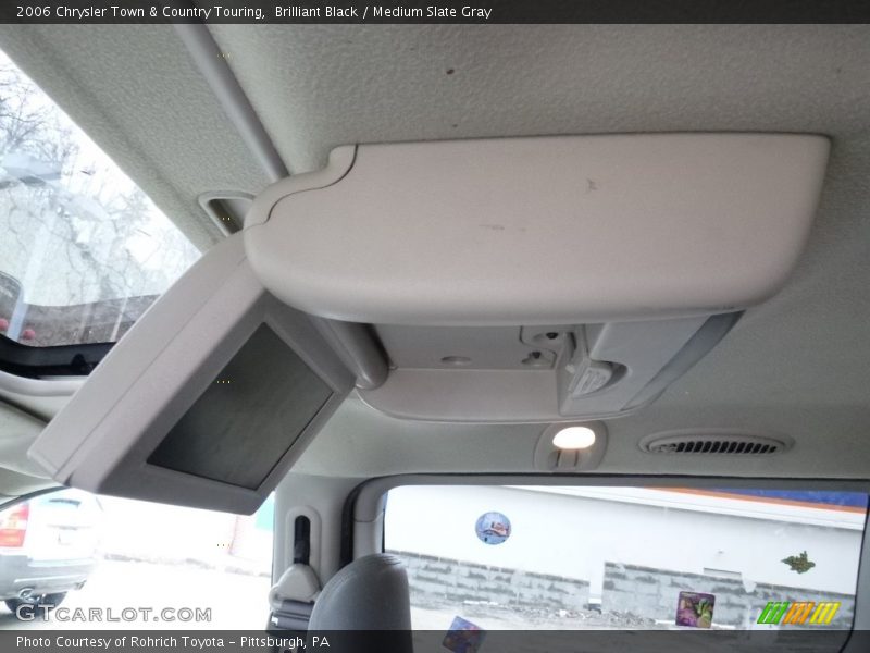 Brilliant Black / Medium Slate Gray 2006 Chrysler Town & Country Touring
