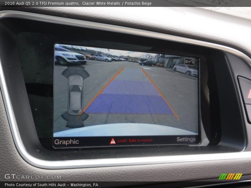 Glacier White Metallic / Pistachio Beige 2016 Audi Q5 2.0 TFSI Premium quattro