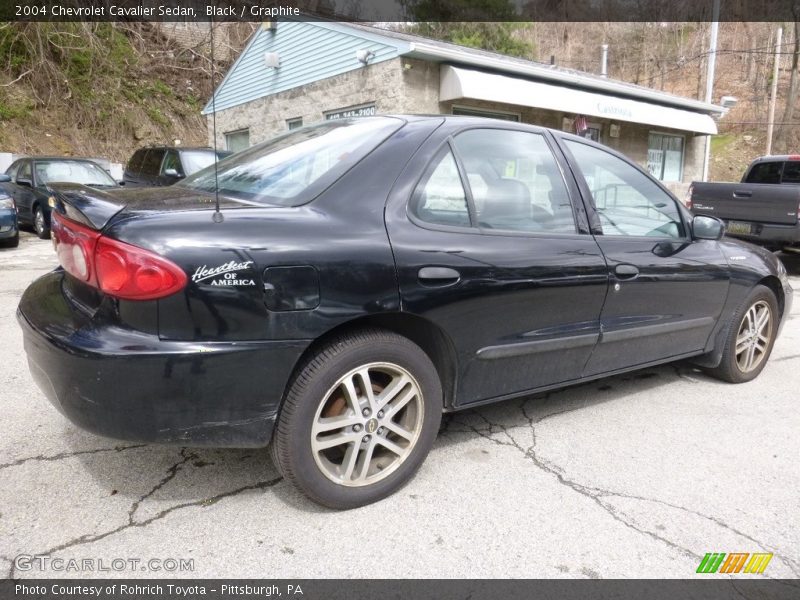 Black / Graphite 2004 Chevrolet Cavalier Sedan