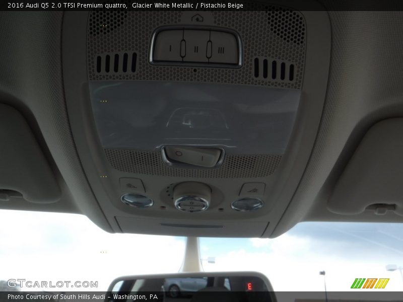 Glacier White Metallic / Pistachio Beige 2016 Audi Q5 2.0 TFSI Premium quattro