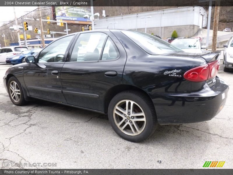 Black / Graphite 2004 Chevrolet Cavalier Sedan