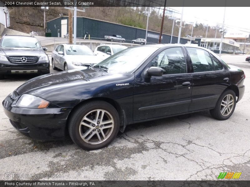 Black / Graphite 2004 Chevrolet Cavalier Sedan