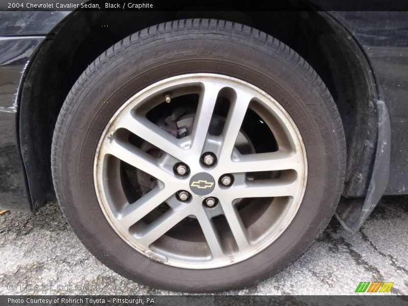 Black / Graphite 2004 Chevrolet Cavalier Sedan