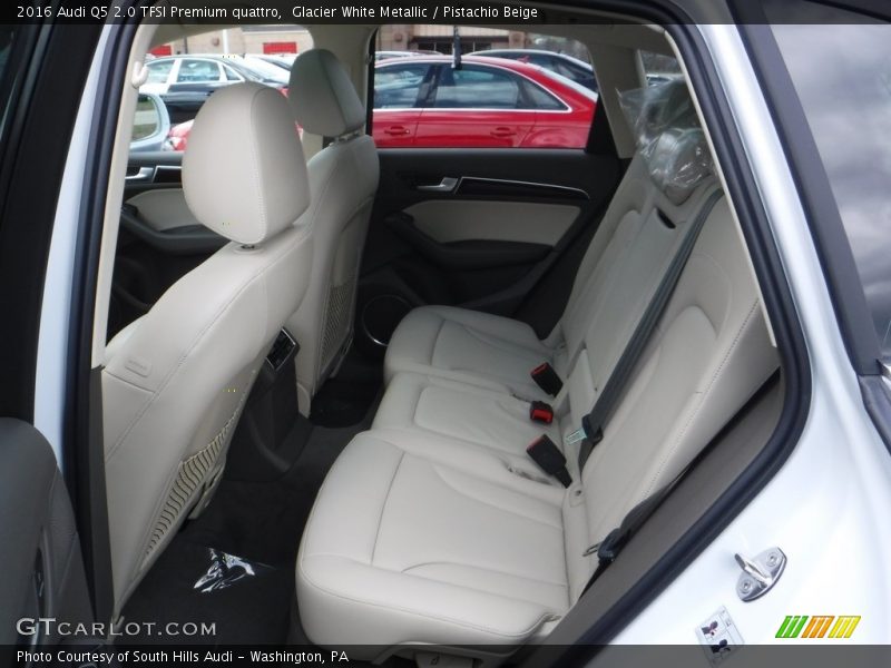 Glacier White Metallic / Pistachio Beige 2016 Audi Q5 2.0 TFSI Premium quattro